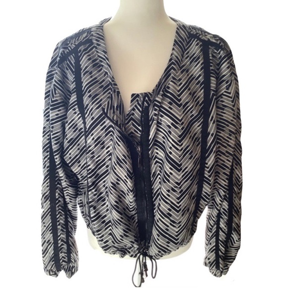 City Chic Tribal Bomber Jacket - Picture 3 of 8